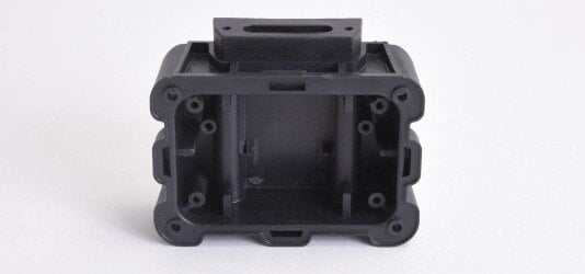 Injection-molded electronics enclosure